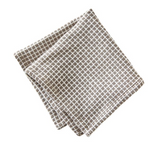 gray textured dishcloth