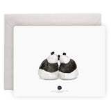 Flat Notes Stationery (Boxed Set of 8) - Panda Hug