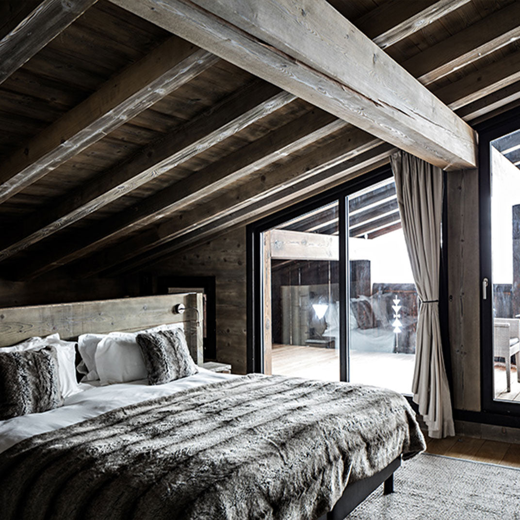 IMAGE OF BEDROOM FROM HARDCOVER COFFEE TABLE BOOK AUTHENTIC 