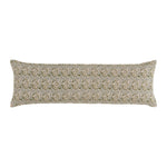 Decorative pillow with floral pattern on a white background
