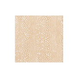Beige paper napkin with a subtle pattern on a white background