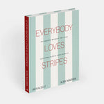 Book titled 'Everybody Loves Stripes' by Schumacher on a white background