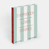Book titled 'Everybody Loves Stripes' by Schumacher on a white background
