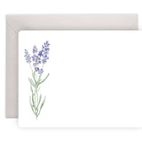 Flat Notes Stationery (Boxed Set of 8) - Lavender
