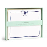 Packaged set of flat notecards with envelopes by E. Frances on a white background