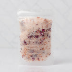 rose bath salt pouch