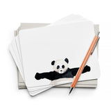 Flat Notes Stationery (Boxed Set of 8) - Panda Hug
