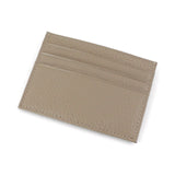 oatmeal leather card holder