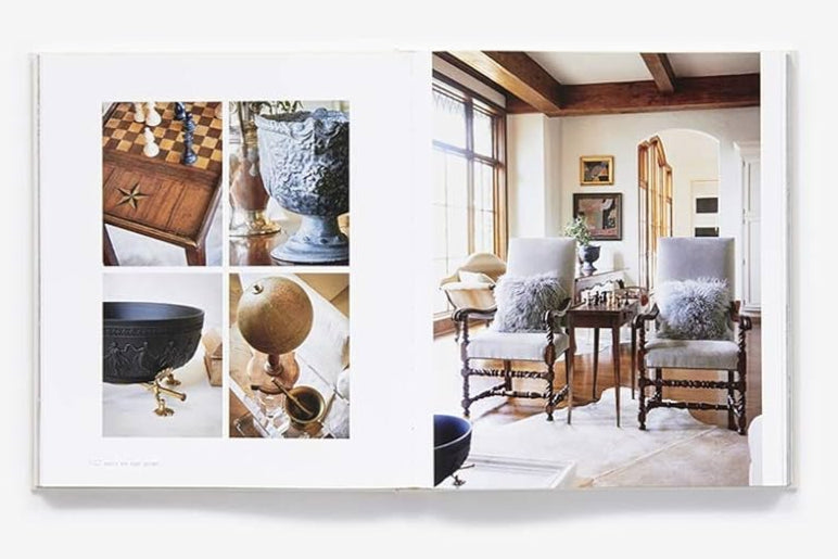 Soul of the Home Designing with Antiques Interior Design Hardcover Coffee Table Book 