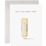 GREETING CARD, LOVE YOU MORE THAN BUTTER