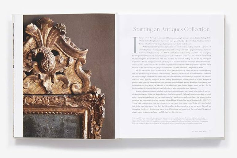 Soul of the Home Designing with Antiques Interior Design Hardcover Coffee Table Book 