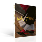 hardcover coffee table book "New York. In Fashion" on white background