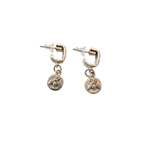 SILVER EARRING WITH BEE CHARM