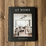 At Home: evocative and art-forward interiors, hardcover interior design book
