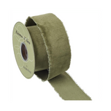 velvet christmas ribbon, green, 5 yards