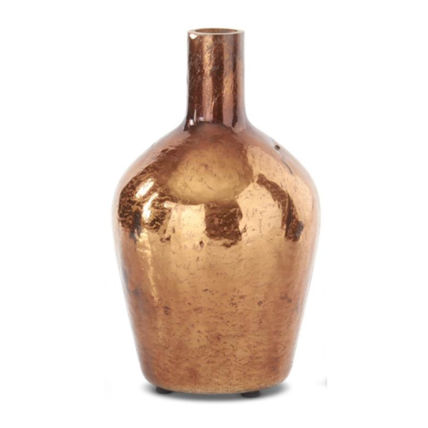 antique bronze matte bottle vase, giada styles