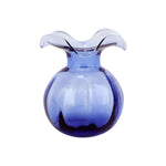 Hibiscus Glass Vase - Indigo - Danshire Market and Design 