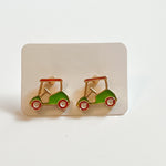 golf cart earrings