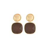 Earrings, Keller - Brown - Danshire Market and Design 