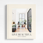 Live Beautiful Hardcover Interior Design Coffee Table Book