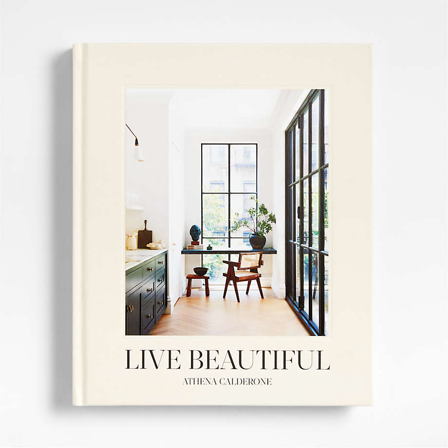 Live Beautiful Hardcover Interior Design Coffee Table Book