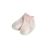 PINK BABY SOCKS, PINK STRIPE