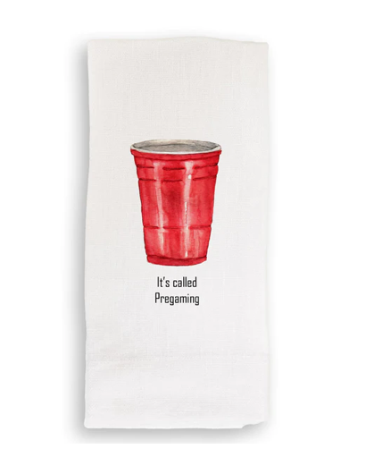 Guest towel, Pregaming