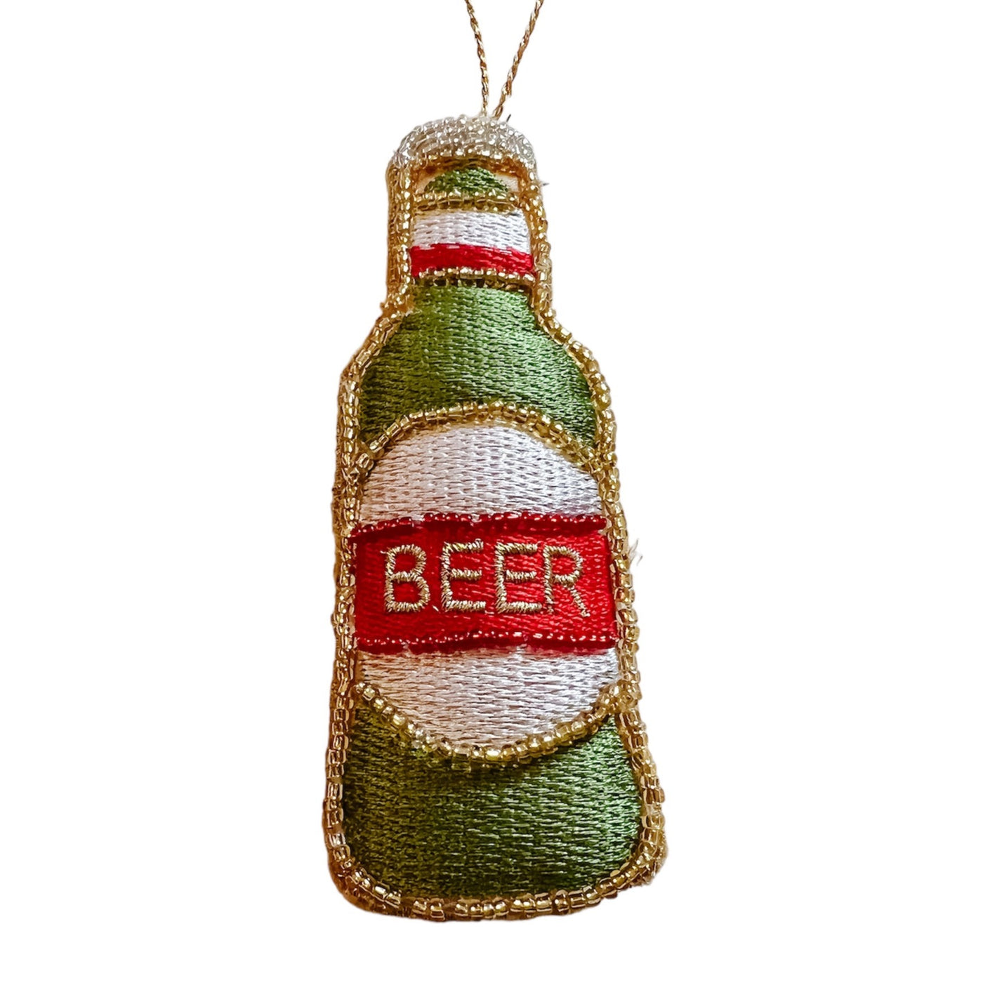 beer christmas ornament