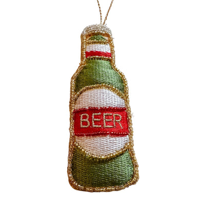 beer christmas ornament