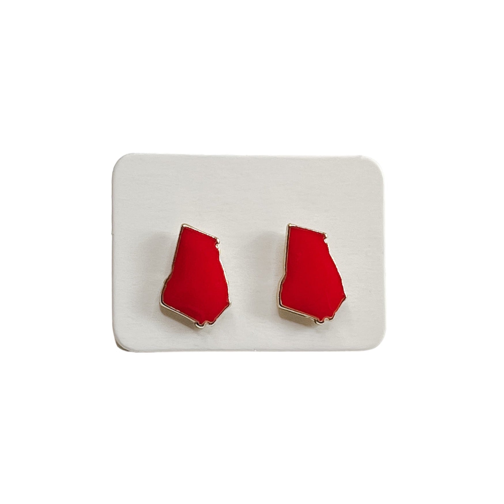 state of Georgia stud earrings