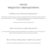 shinery frequently asked questions