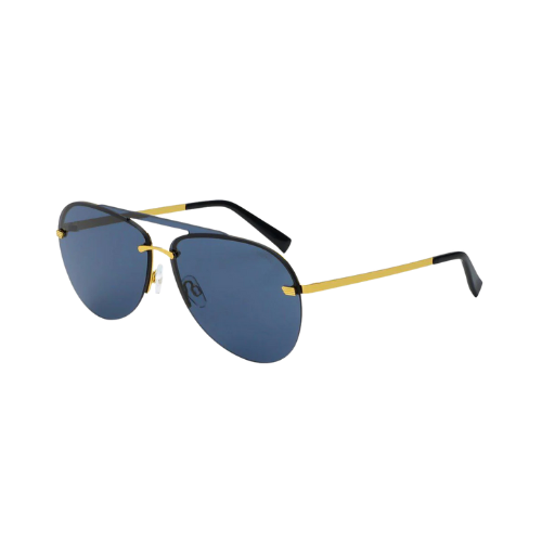 black aviator unisex sunglasses