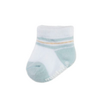 blue baby cotton socks, striped style