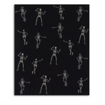 Halloween Throw, Spooky Skeleton - Danshire Market and Design 