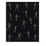 Halloween Throw, Spooky Skeleton - Danshire Market and Design 