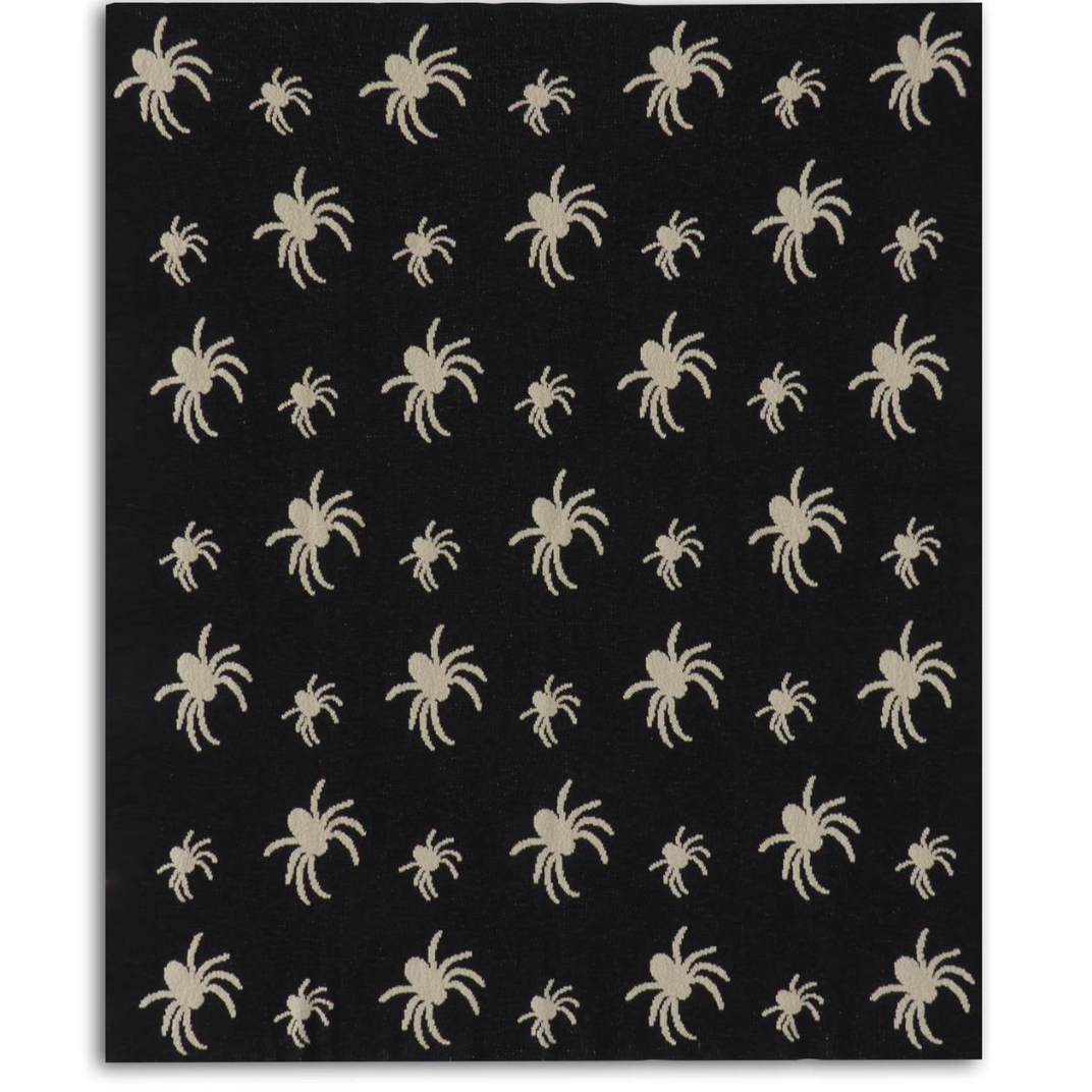 Halloween Throw, Spooky Spider - Danshire Market and Design 