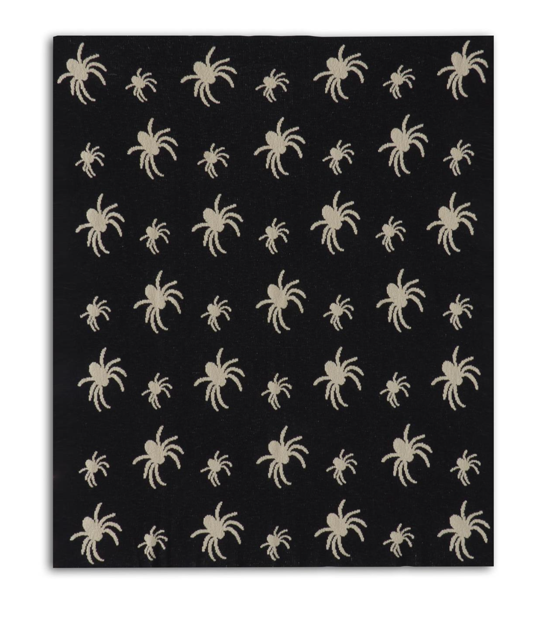 Halloween Throw, Spooky Spider - Danshire Market and Design 