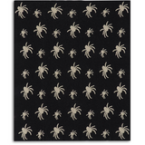Halloween Throw, Spooky Spider - Danshire Market and Design 