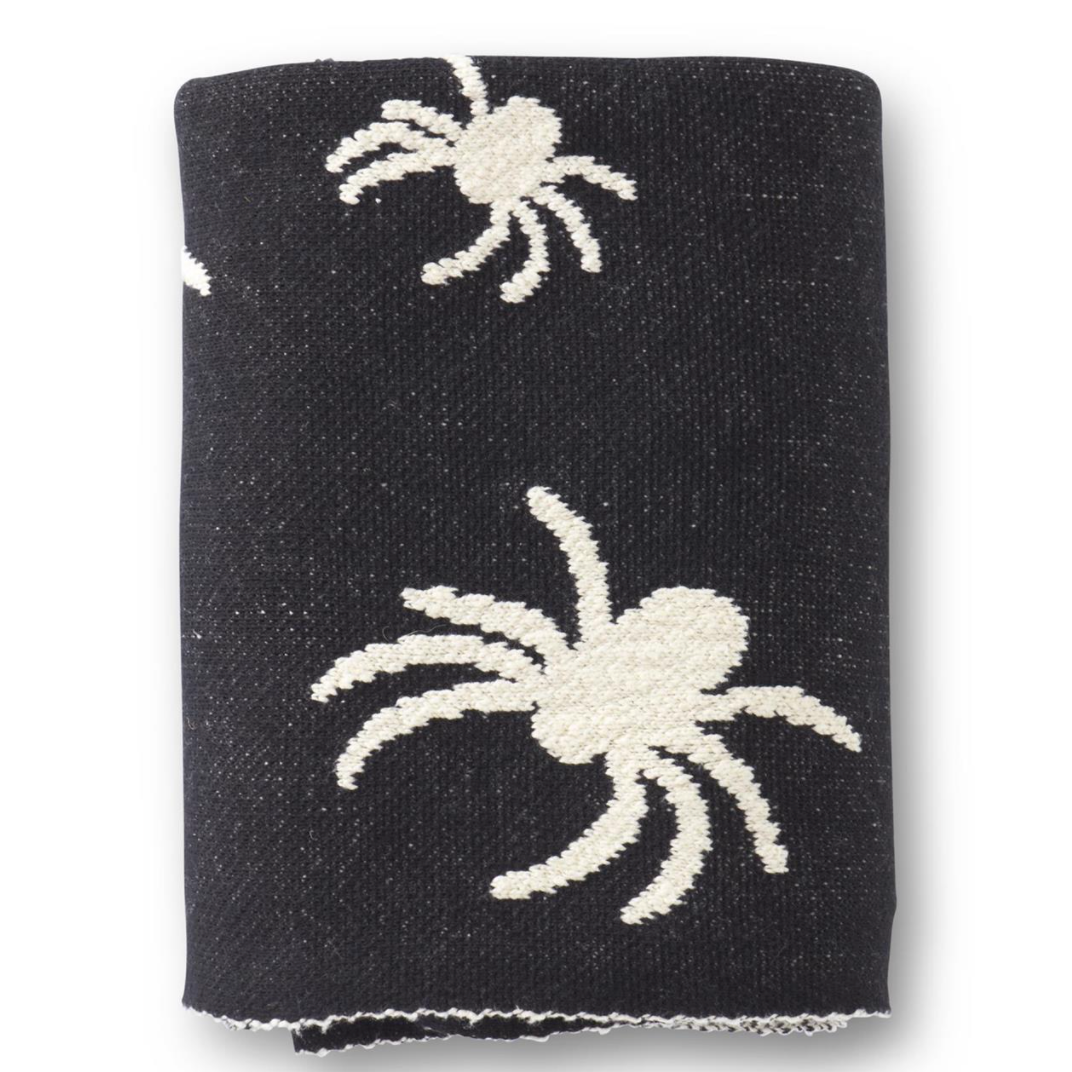 Halloween Throw, Spooky Spider - Danshire Market and Design 