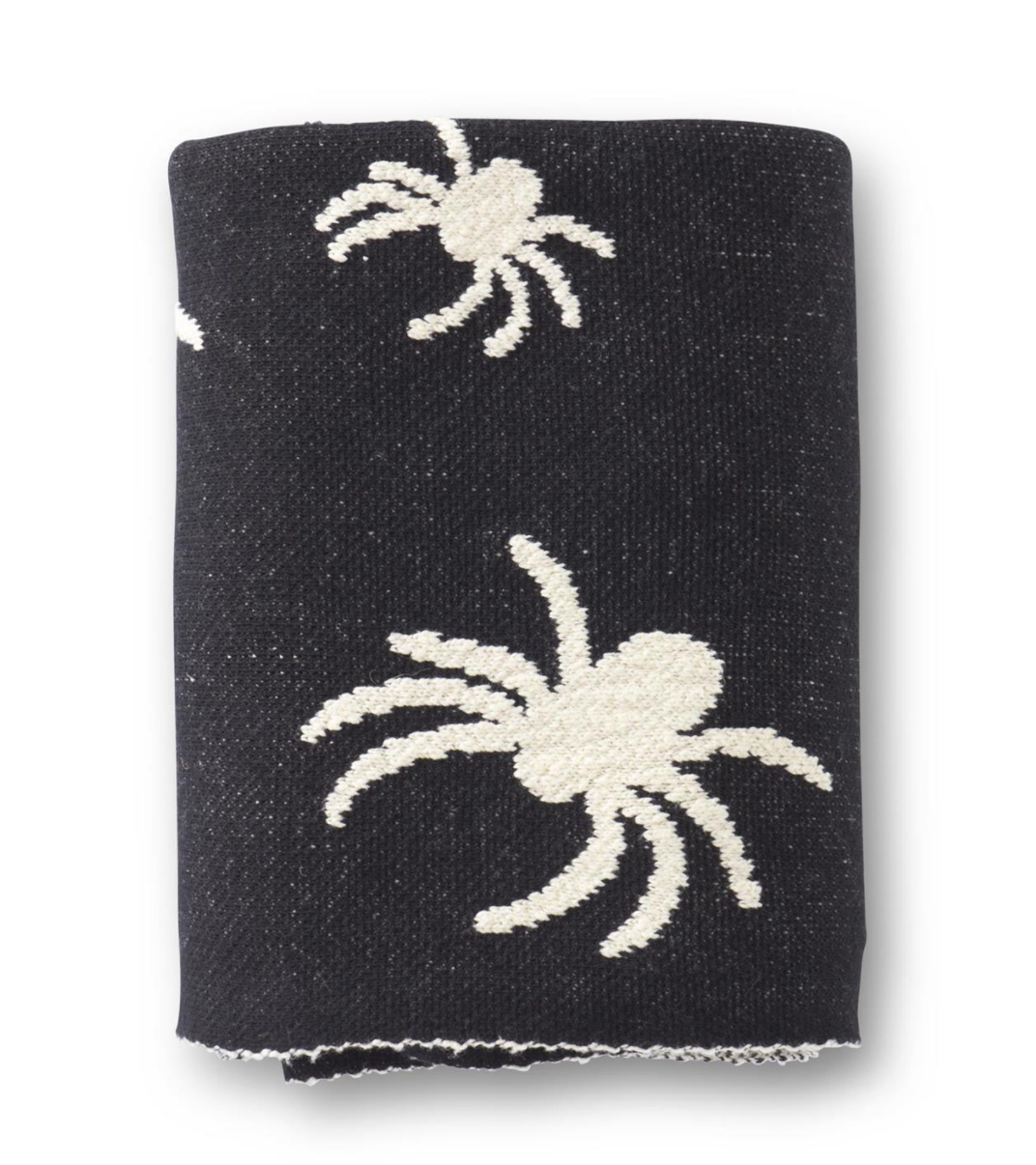 Halloween Throw, Spooky Spider - Danshire Market and Design 