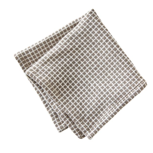 gray textured dishcloth