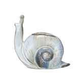 Stoneware Snail Planter