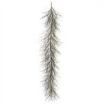 6' green long needle pine garland