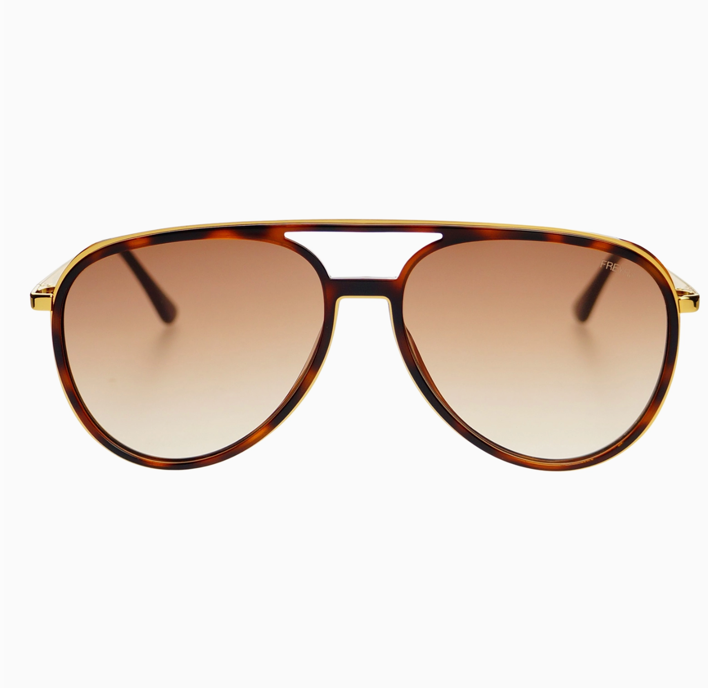 fulton tortoise unisex avaiator sunglasses