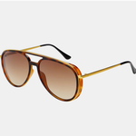 fulton tortoise unisex aviator sunglasses