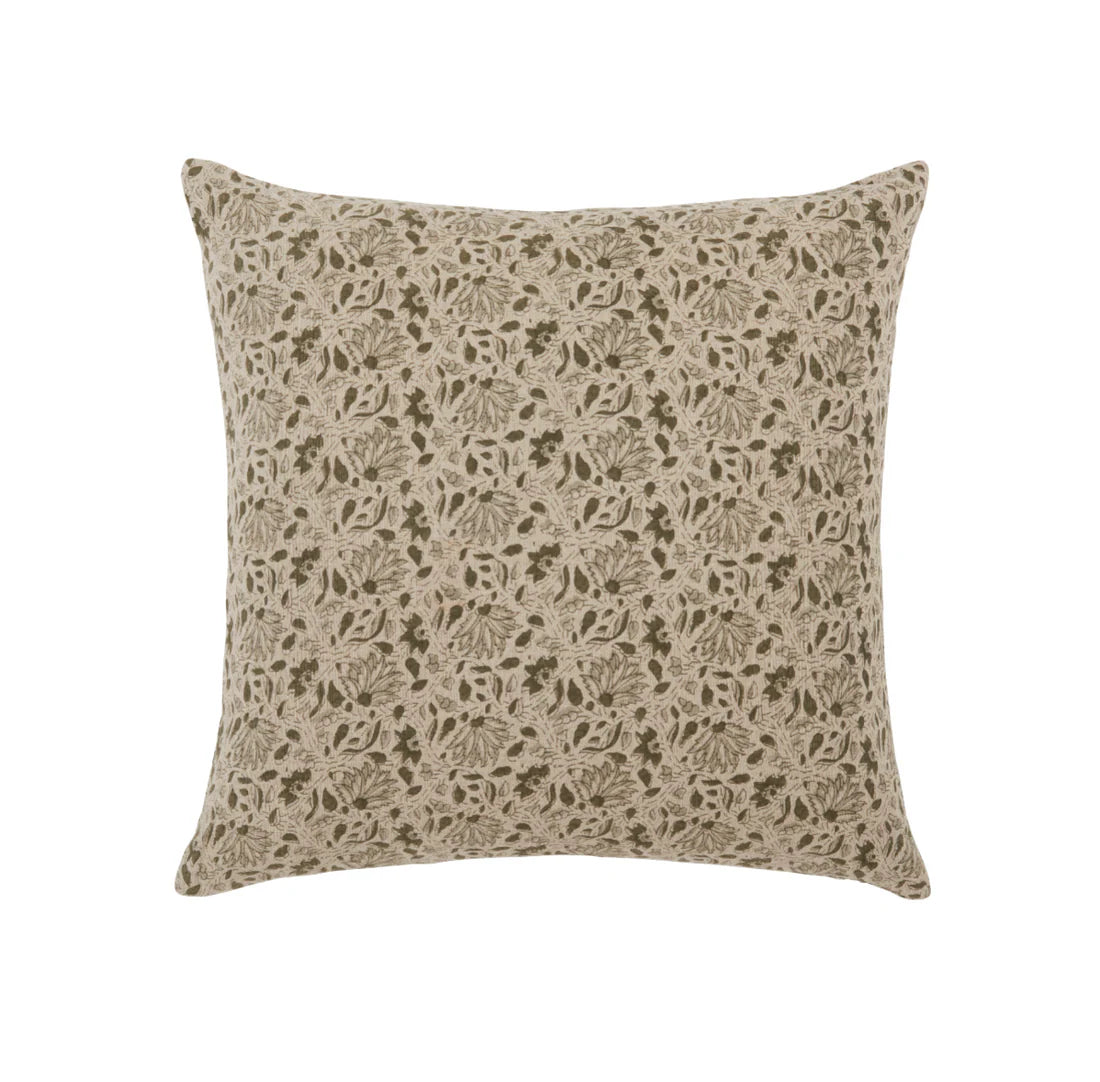 Pillow, Isha Ocra Sage - Danshire Market and Design 