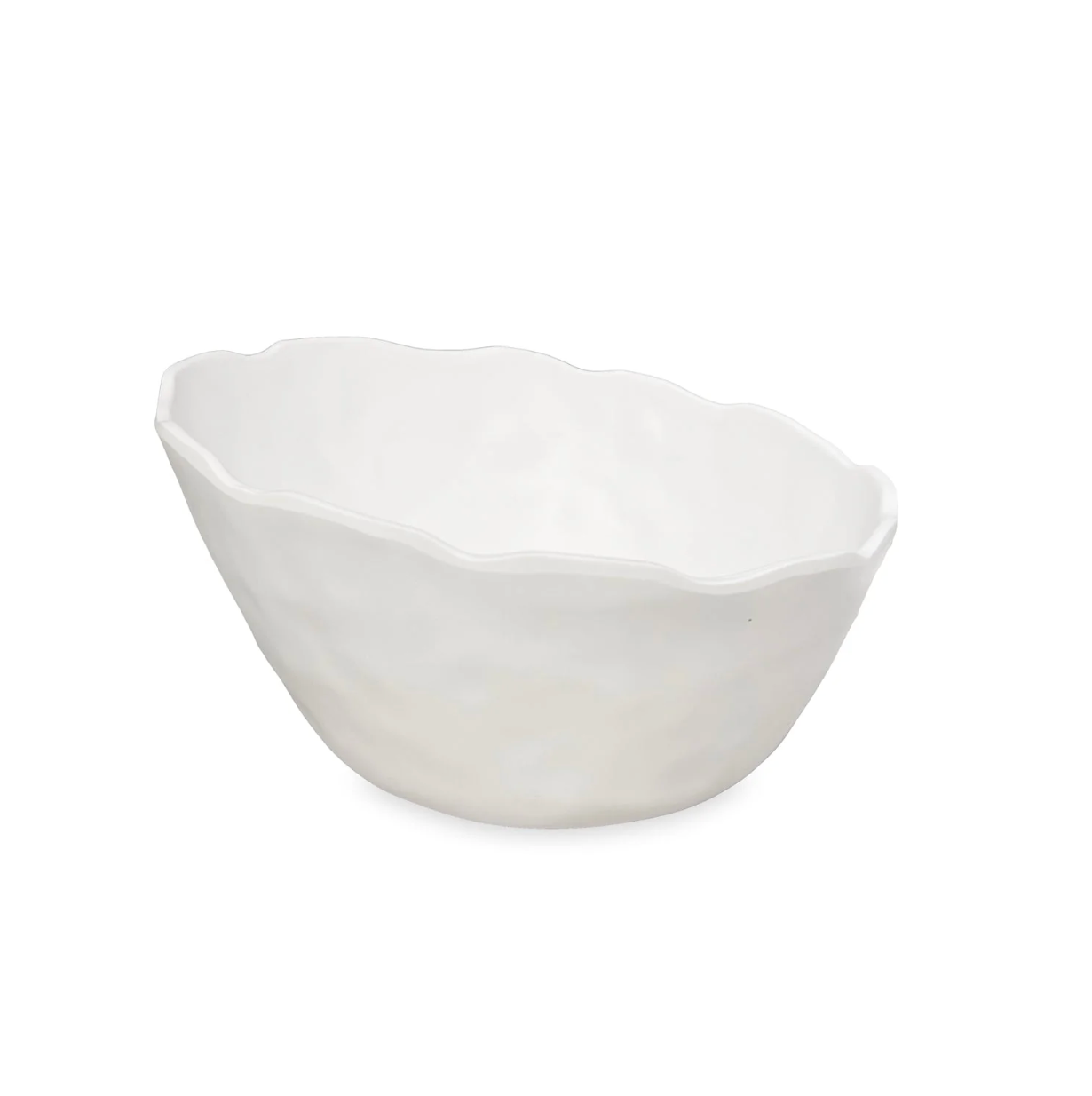 White melamine beatriz ball vide nube arden bowl on a white background