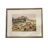 Print, Hillside Village