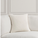 Pillow, Heirloom Velvet- Ivory