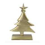 whimsical gold christmas tree